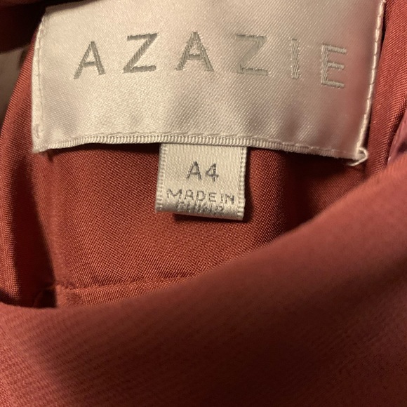 Azazie bridesmaid dress in Dessert Rose - Picture 2 of 3